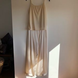 PAJAMA LOUNGE CREAM 2 PIECE SET